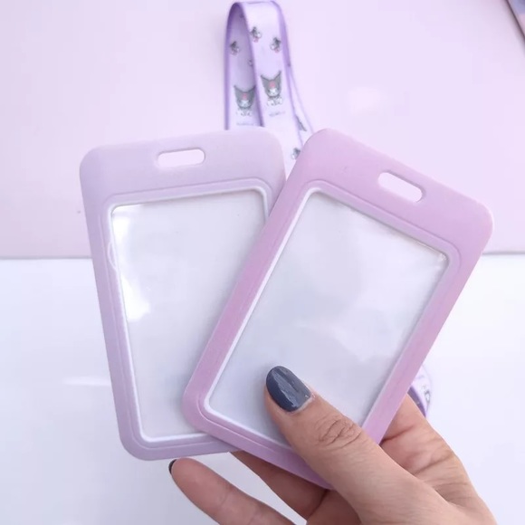 Hello Kitty Kuromi Keychain ID with lanyard. NWT - Picture 3 of 4